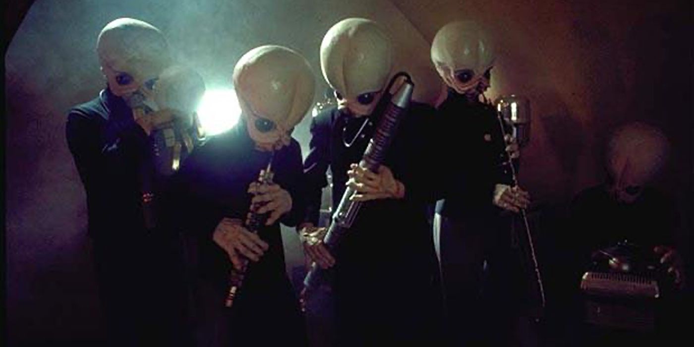 Figrin D'an y Modal Nodes en Star Wars: Episodio IV - Una nueva esperanza