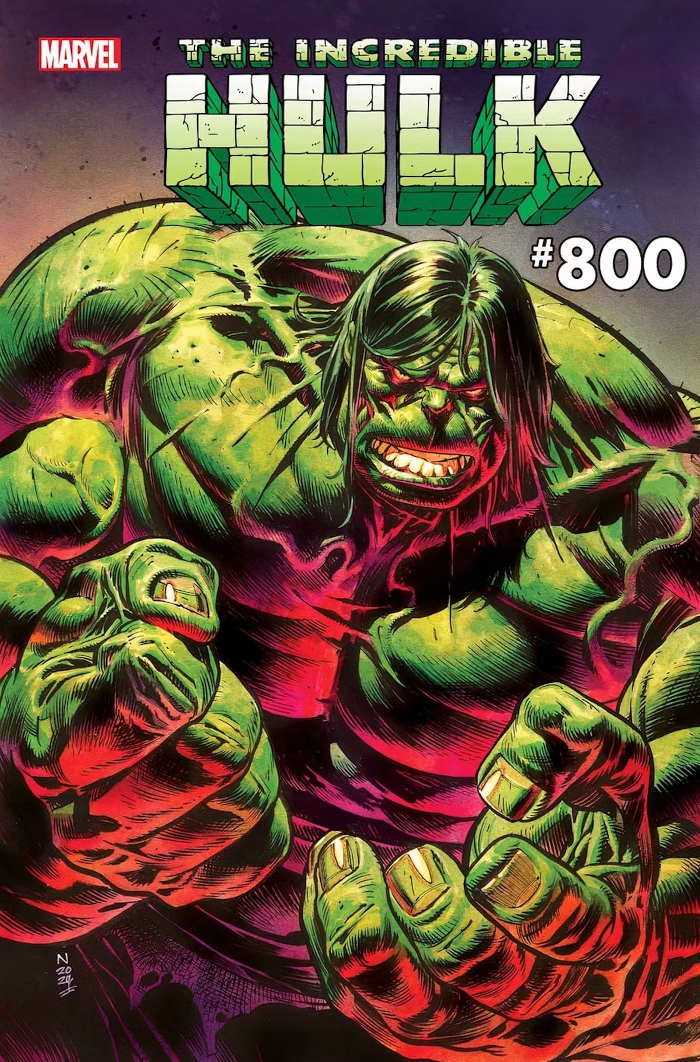 Incredible Hulk #800 cover
