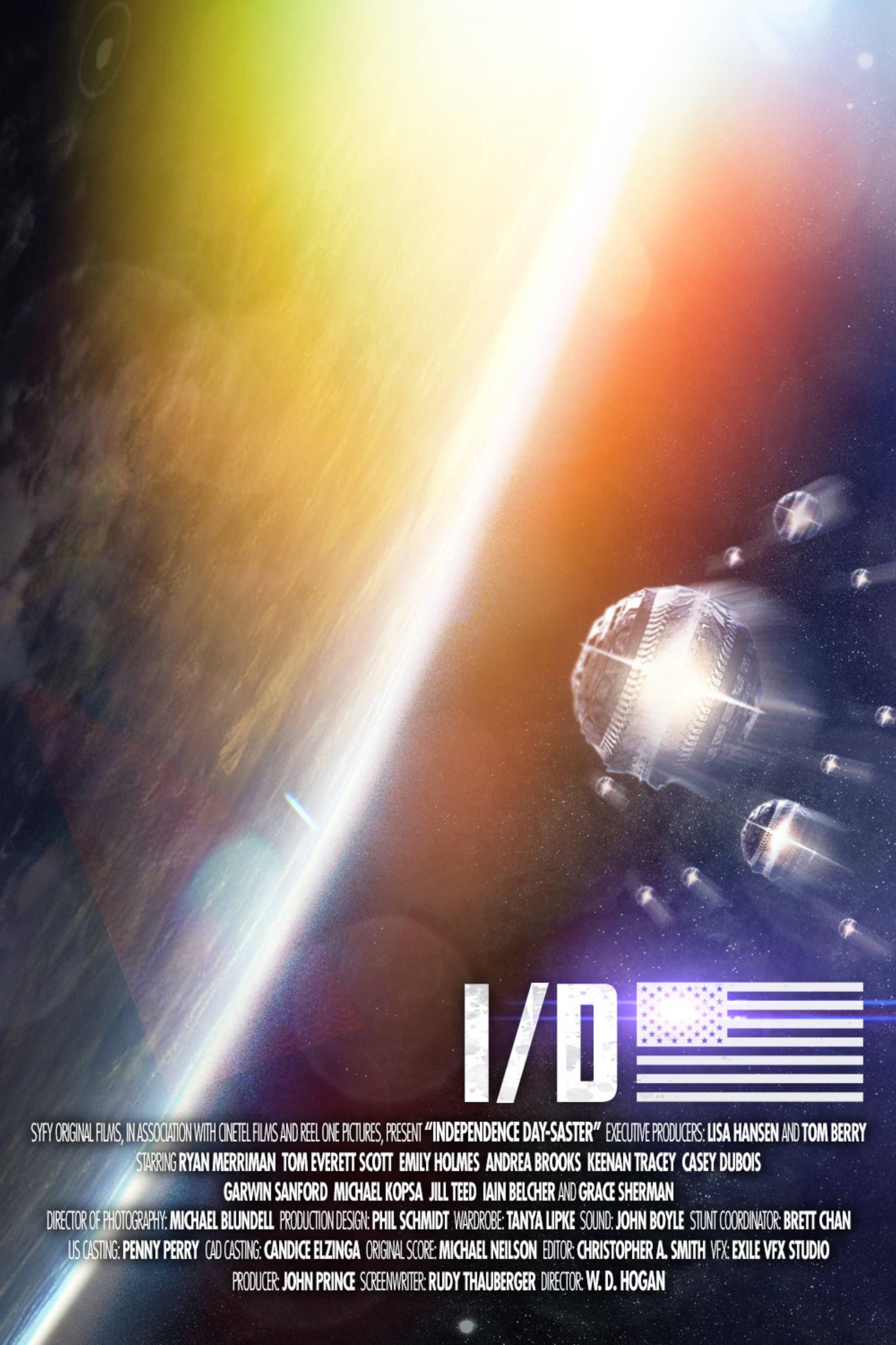 Independence Daysaster (2013) - Poster