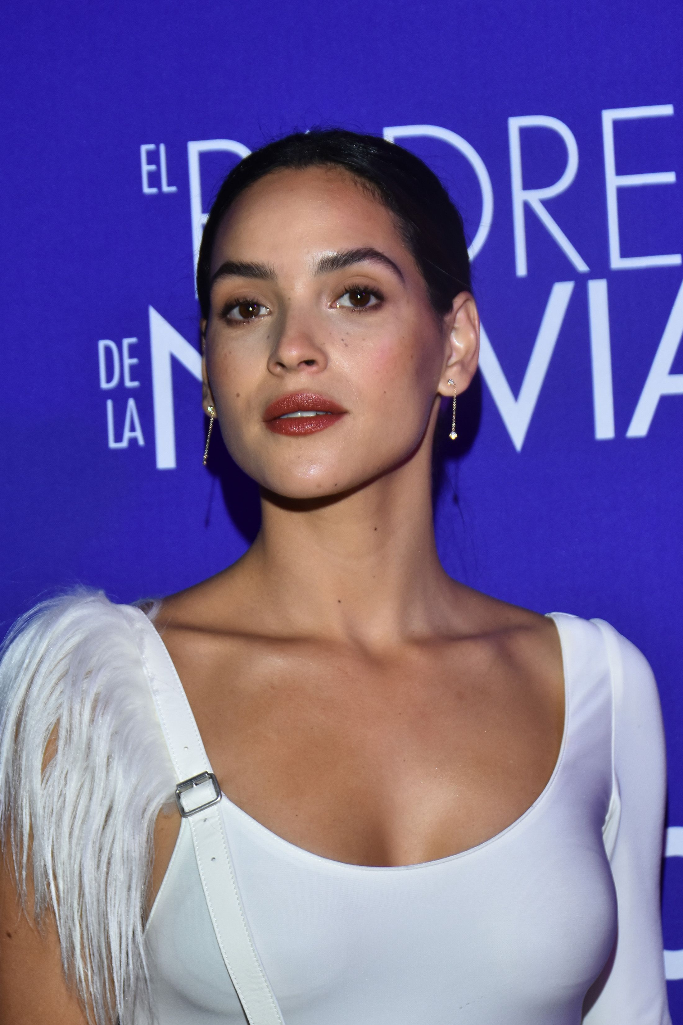 Headshot Of Adria Arjona In The &lsquo;The Father Of Bride` Screening