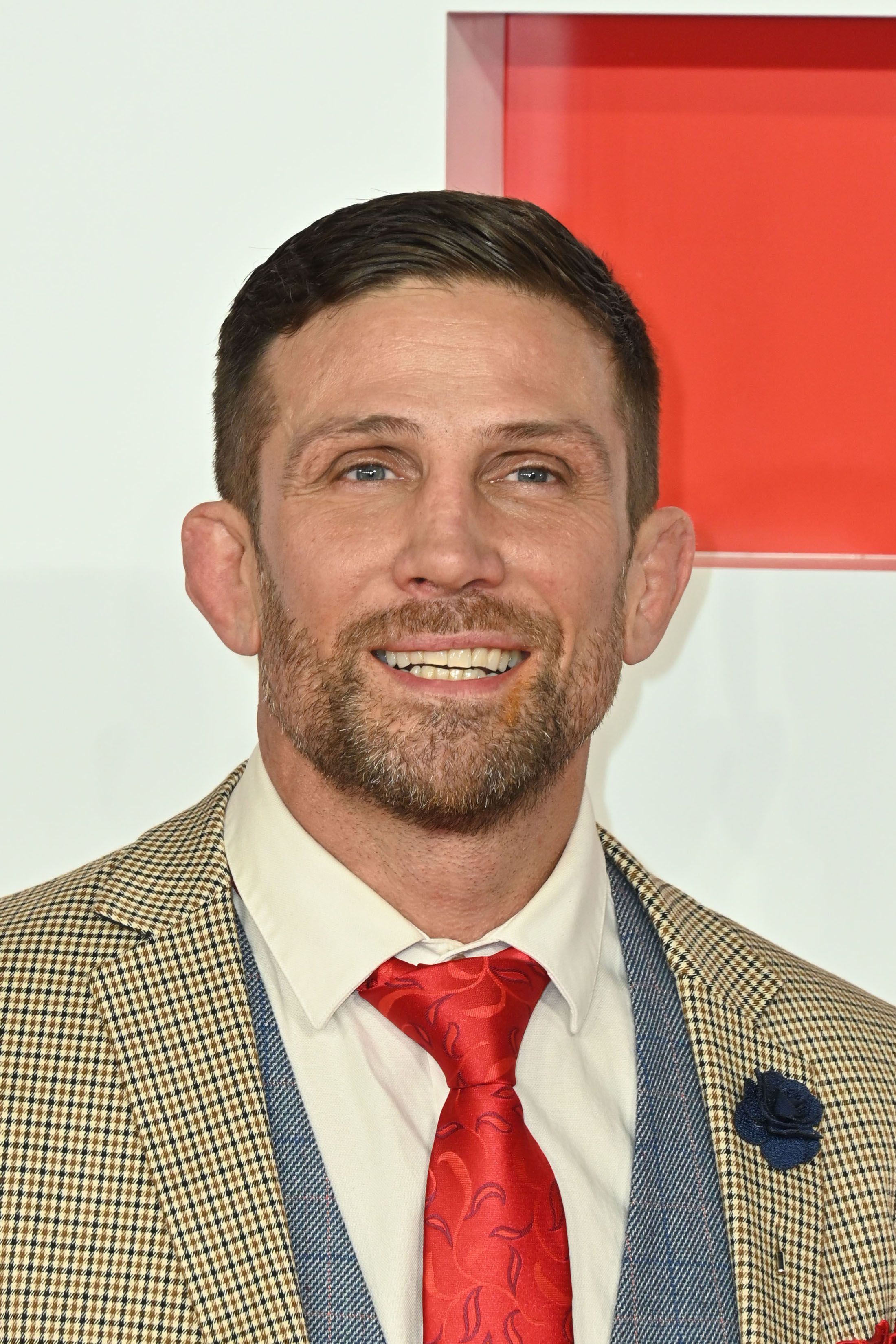 Headshot Of Alex Reid In The ‘Creed III’ Premiere In London