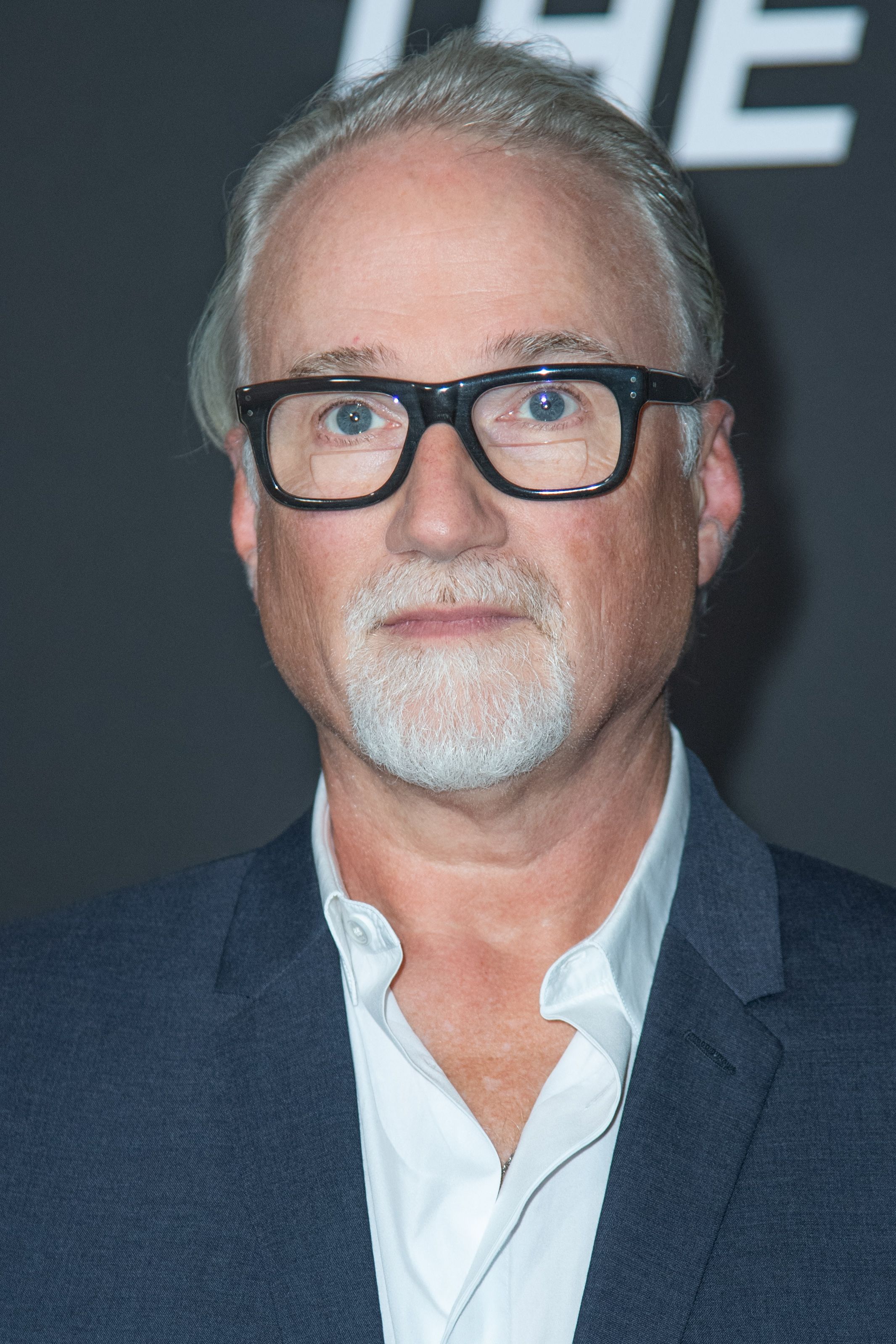 Headshot Of David Fincher In The 'The Killer' Netflix premiere at the French Cinematheque.