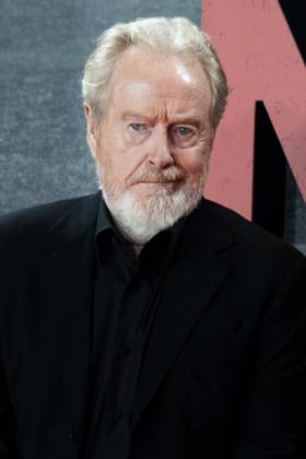 Headshot Of Ridley Scott In The Premiere of 'Napoleon' at The Prado Museum
