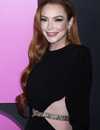 Headshot Of Lindsay Lohan In The New York World premiere of 'Mean Girls'