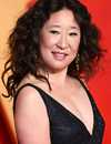 Headshot Of Sandra Oh In The 96th Academy Awards Vanity Fair Party