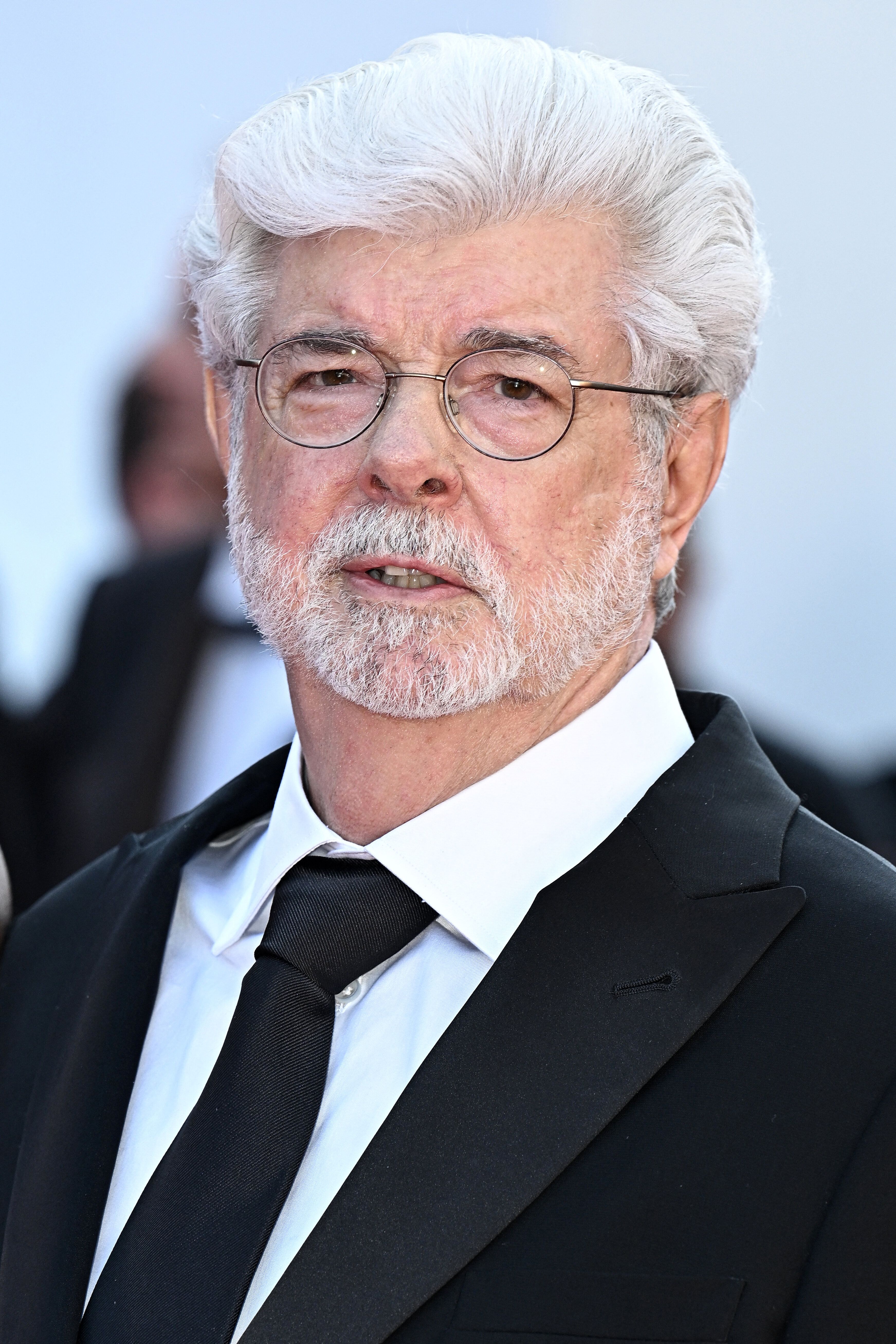 Headshot Of George Lucas IN The 77th Cannes Film Festival 2024