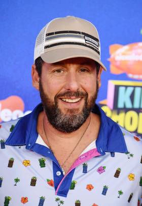 HeadsH๏τ Of Adam Sandler In The Nickelodeon Kids' Choice Awards 2024 at Barker Hangar.