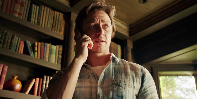 IT Chapter Two adult Bill on the phone