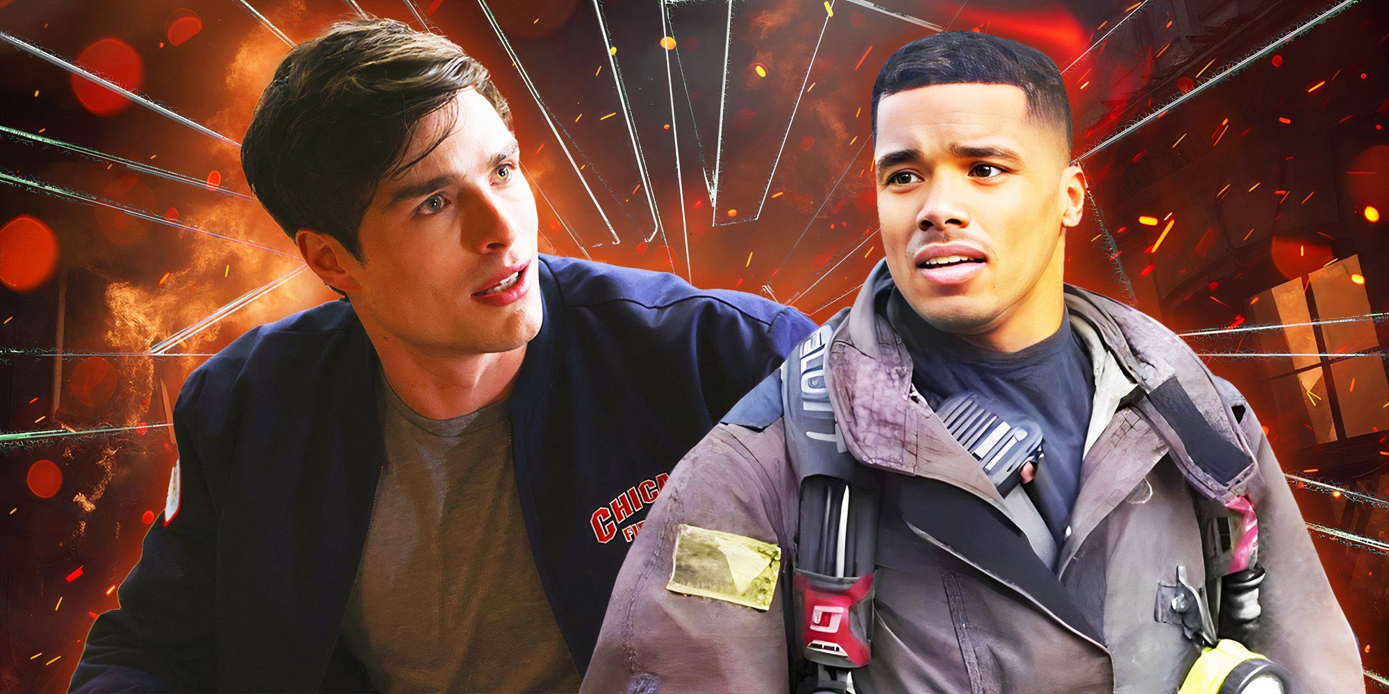 Jack Damon and Rome Flynn from Chicago Fire.