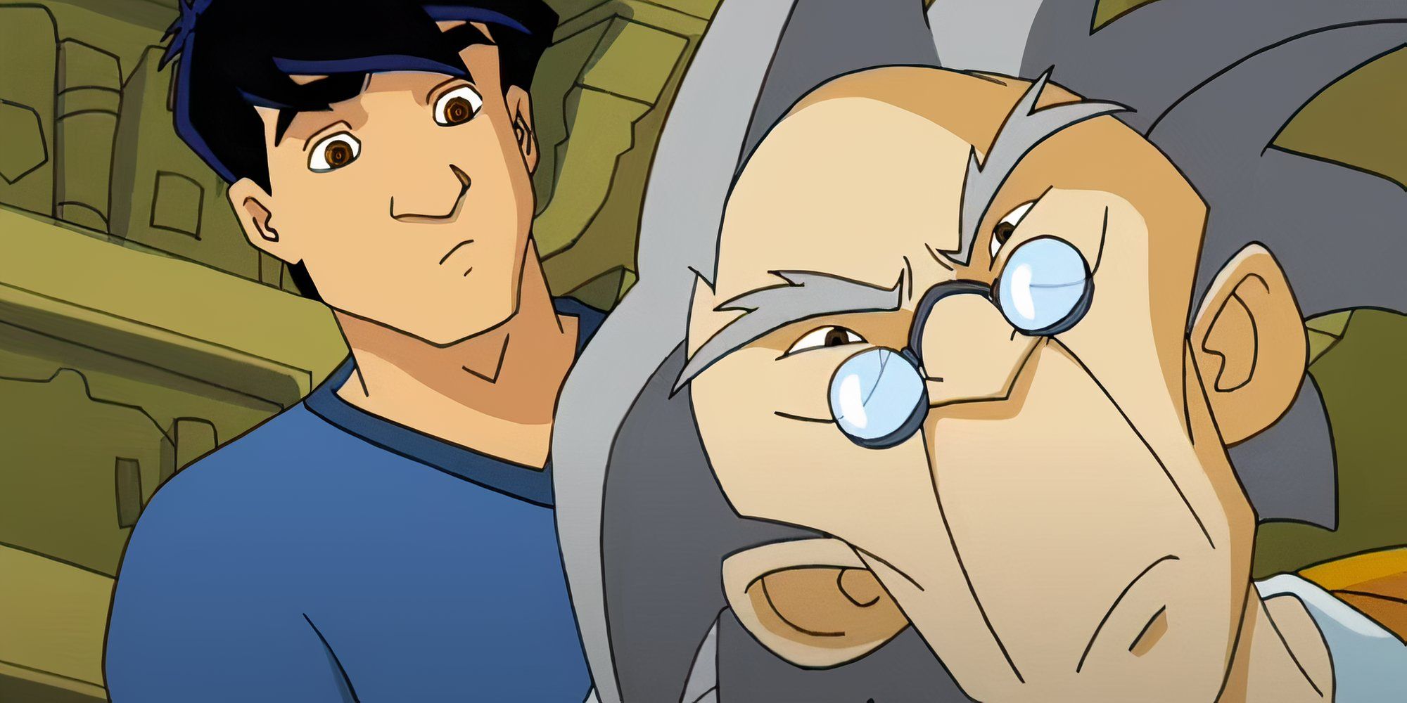 Jackie Chan e Tio Chan em Jackie Chan Adventures