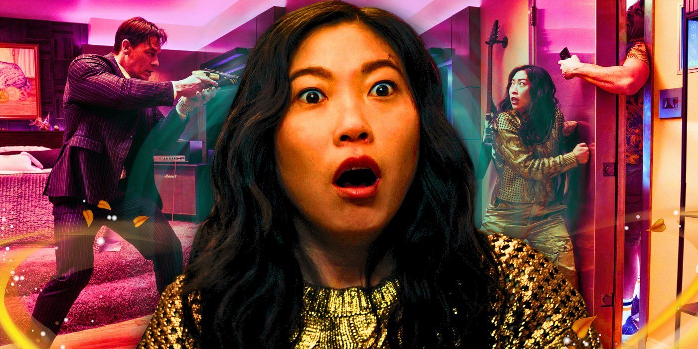 John Cena and Awkwafina in Jackpot!