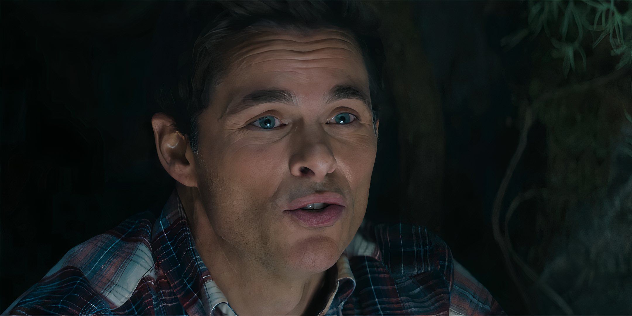 James Marsden as Tom giving Sonic an inspirational speech in Sonic the Hedgehog 3