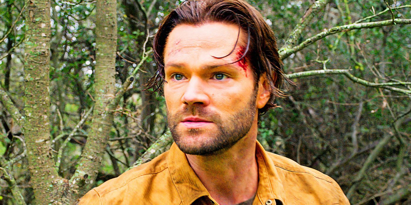 Jared Padalecki cortándole la cabeza a Walker