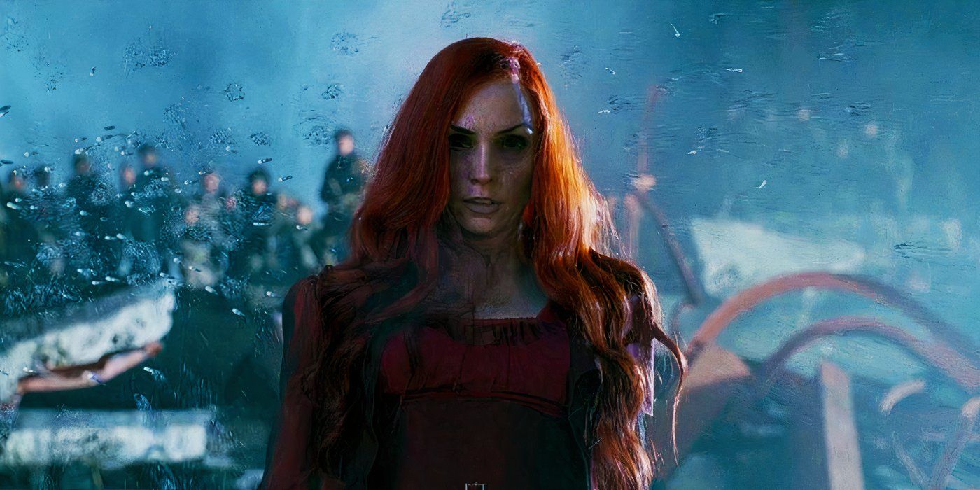 Jean Grey's Dark Phoenix losing control in X-Men The Last Stand