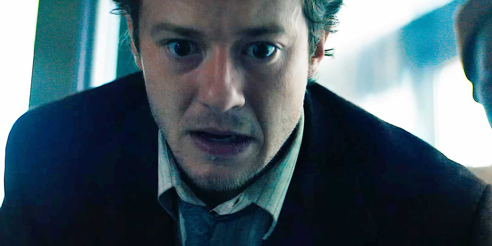 Joseph Quinn looking worried in A Quiet Place Day One
