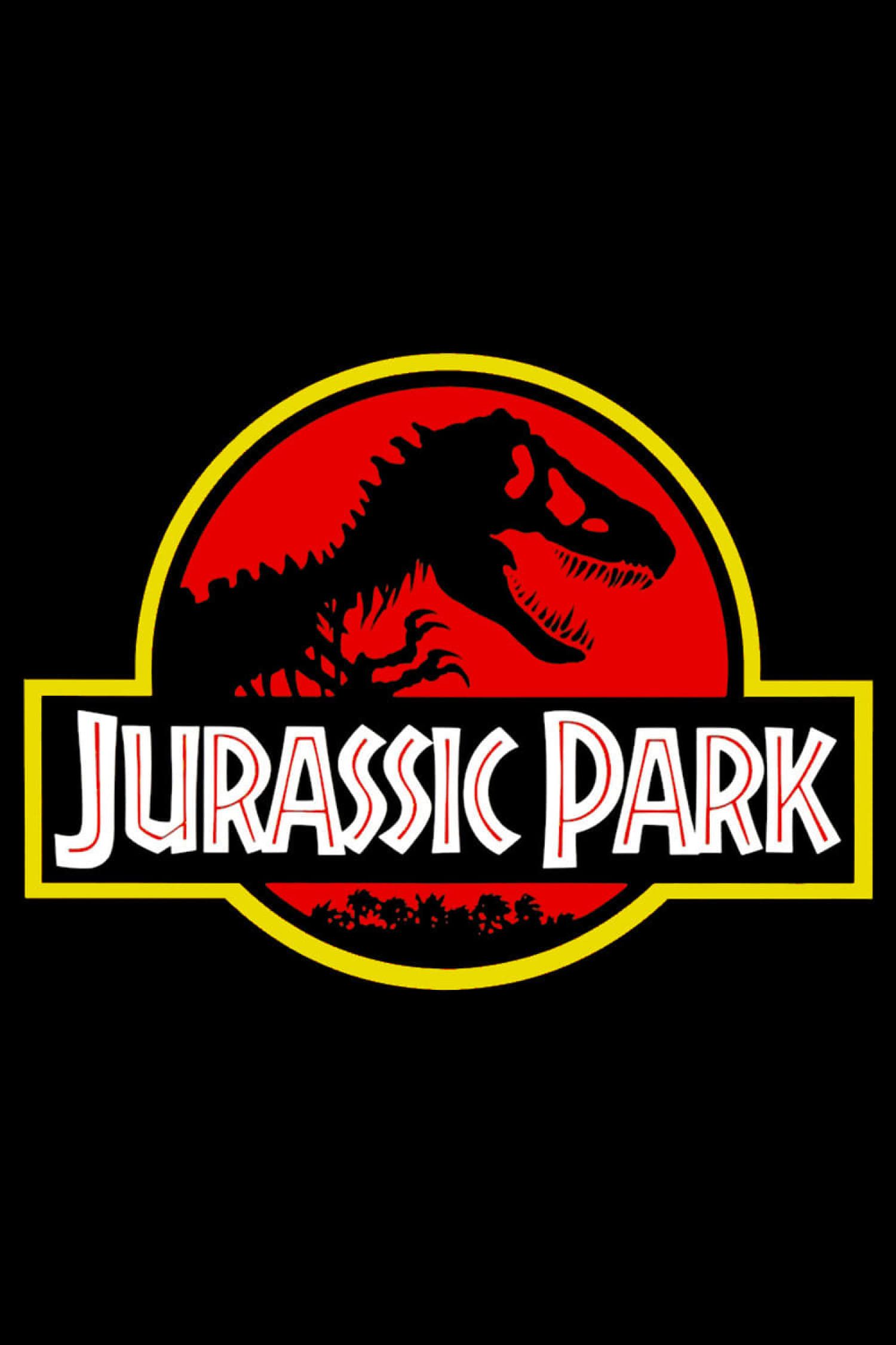 Cartaz e logotipo do filme Jurassic Park (1993)