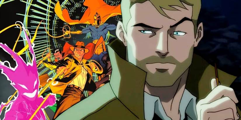 justice league dark's constantine and new magic team