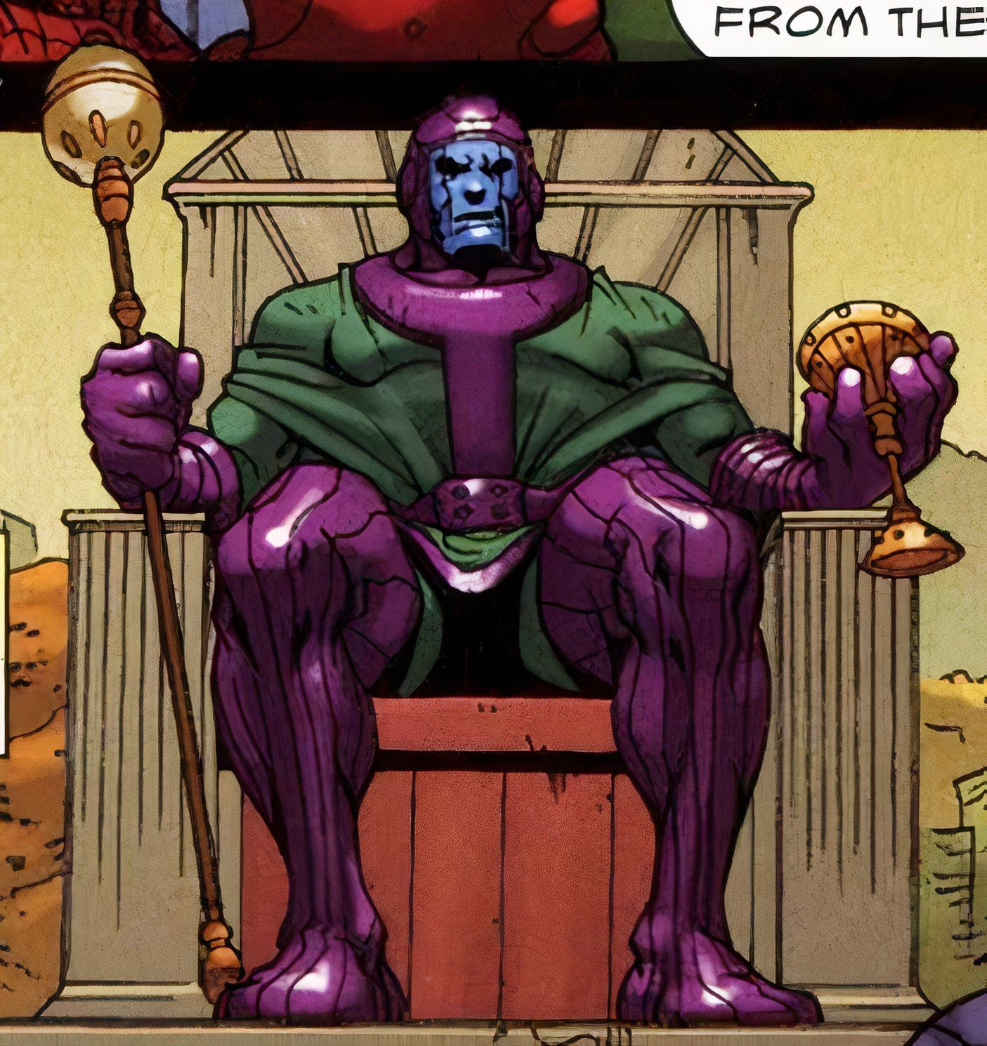 Kang The Conqueror Uses Hulk To Control The World