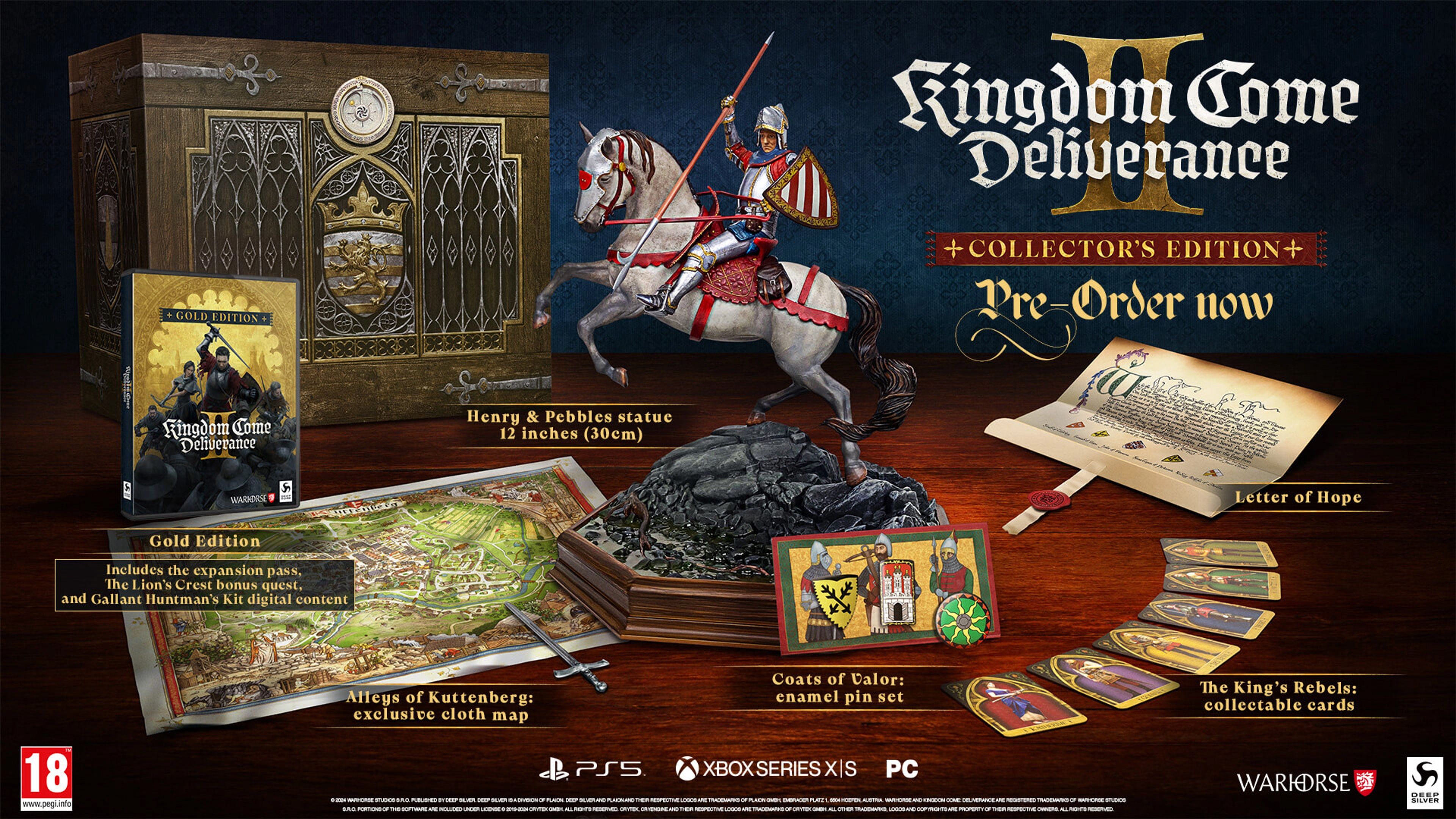 Kingdom Come Deliverance 2 Release Date, Collector's Edition, & Gameplay Changes