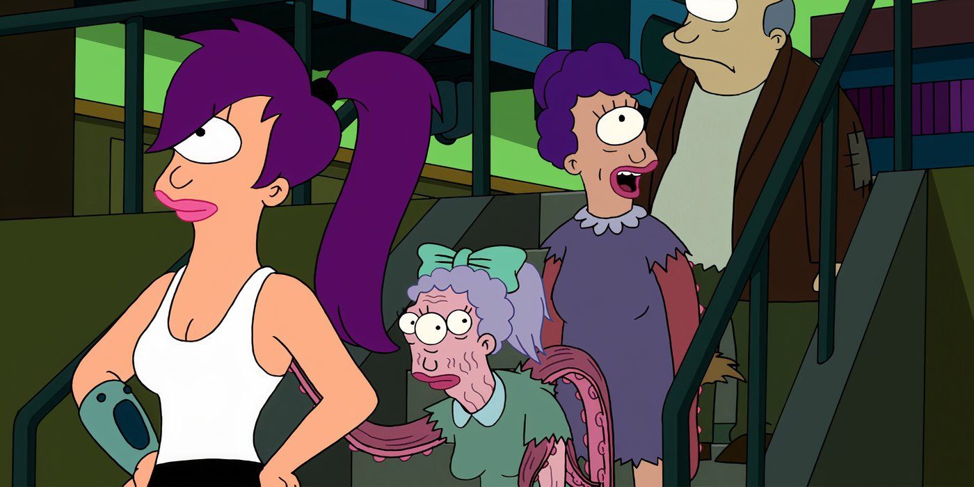 Leela's Grandma in Futurama