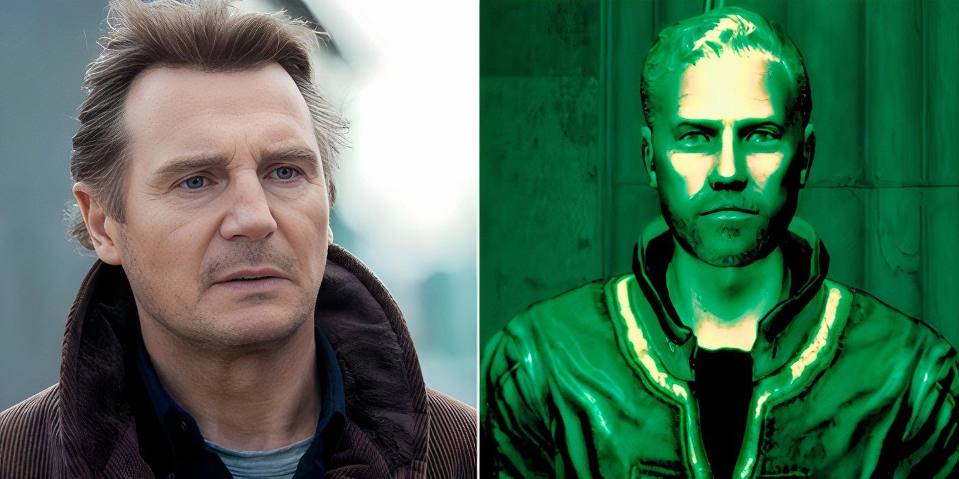 Liam Neeson and James from Fallout 3