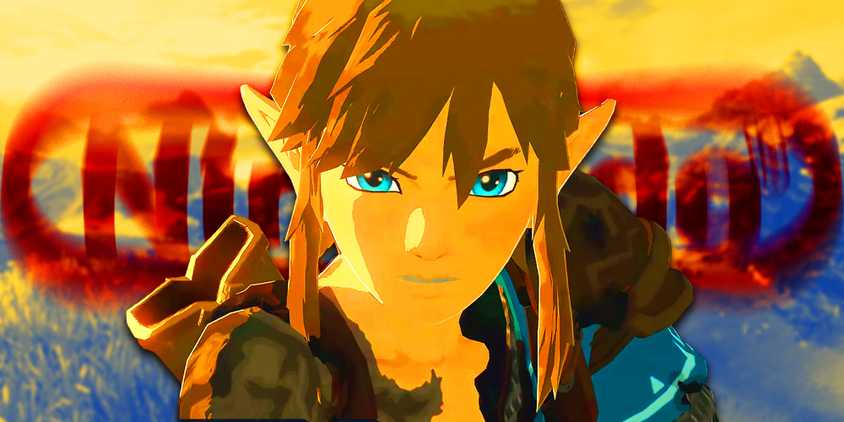 Link from TOTK looking angry