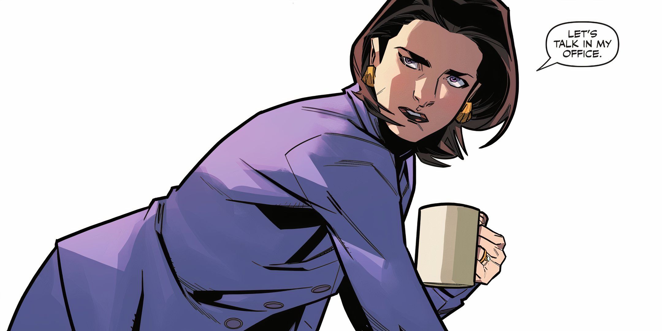 Lois Lane quer conversar em seu escritório DC