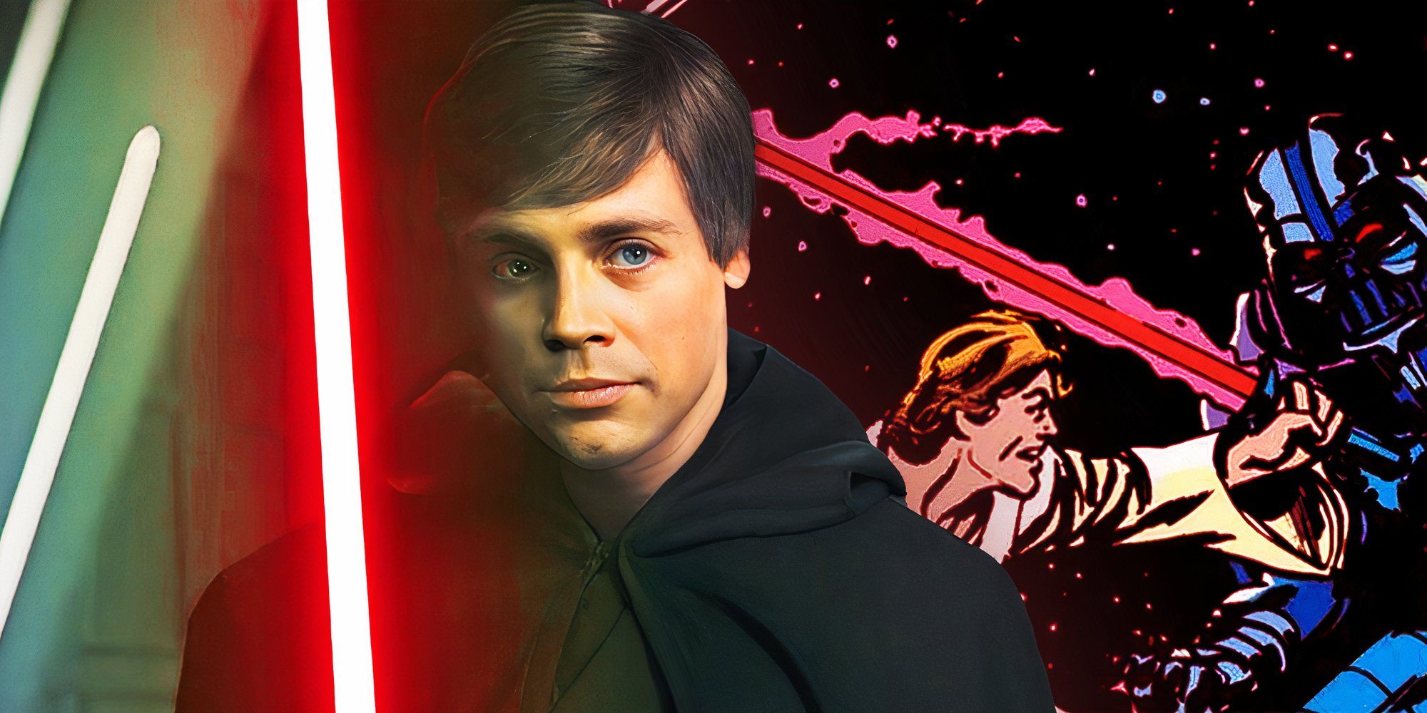 Why Luke Skywalker Used A Red-Bladed Lightsaber