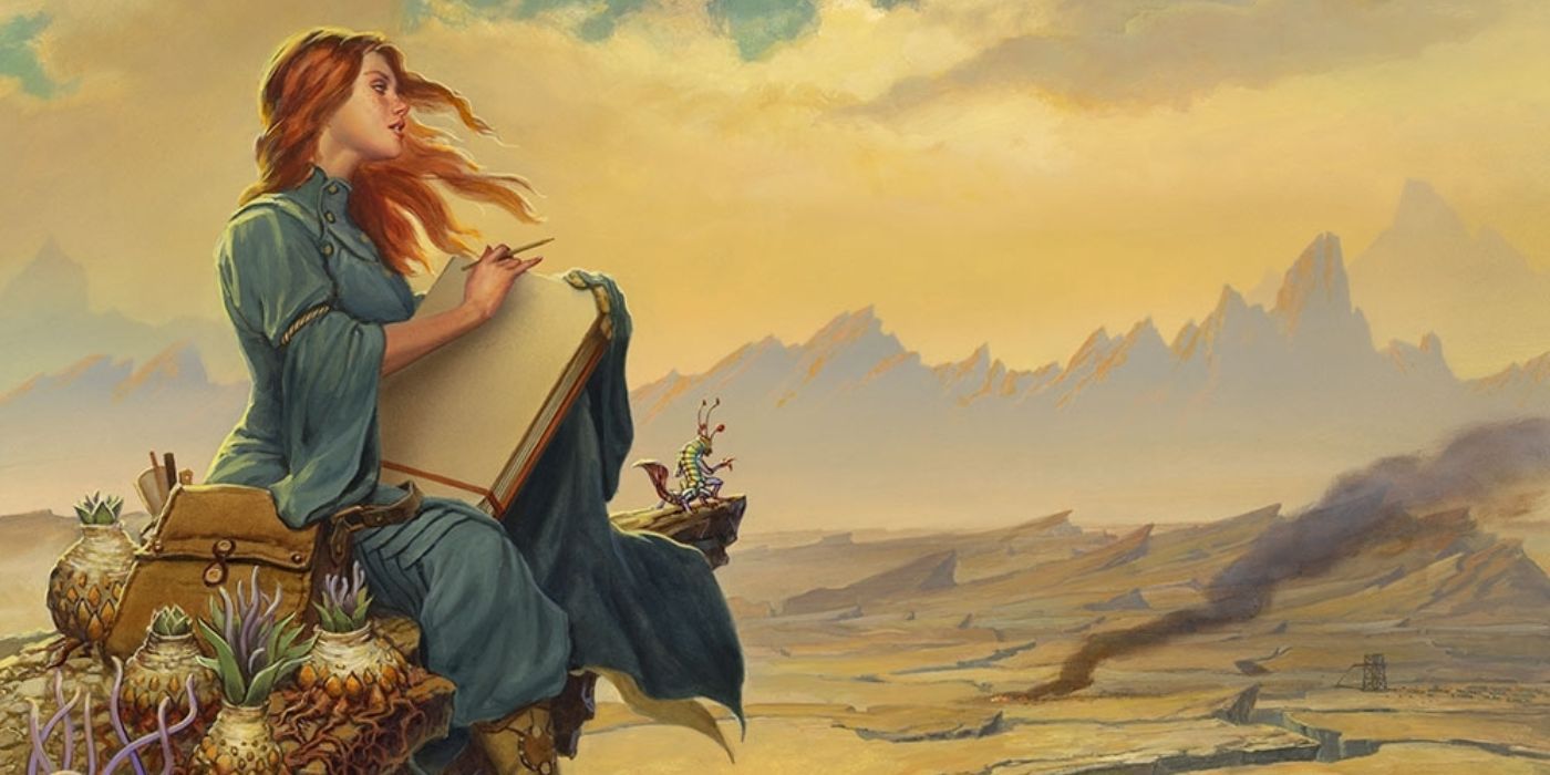 Shallan in The Stormlight Archive