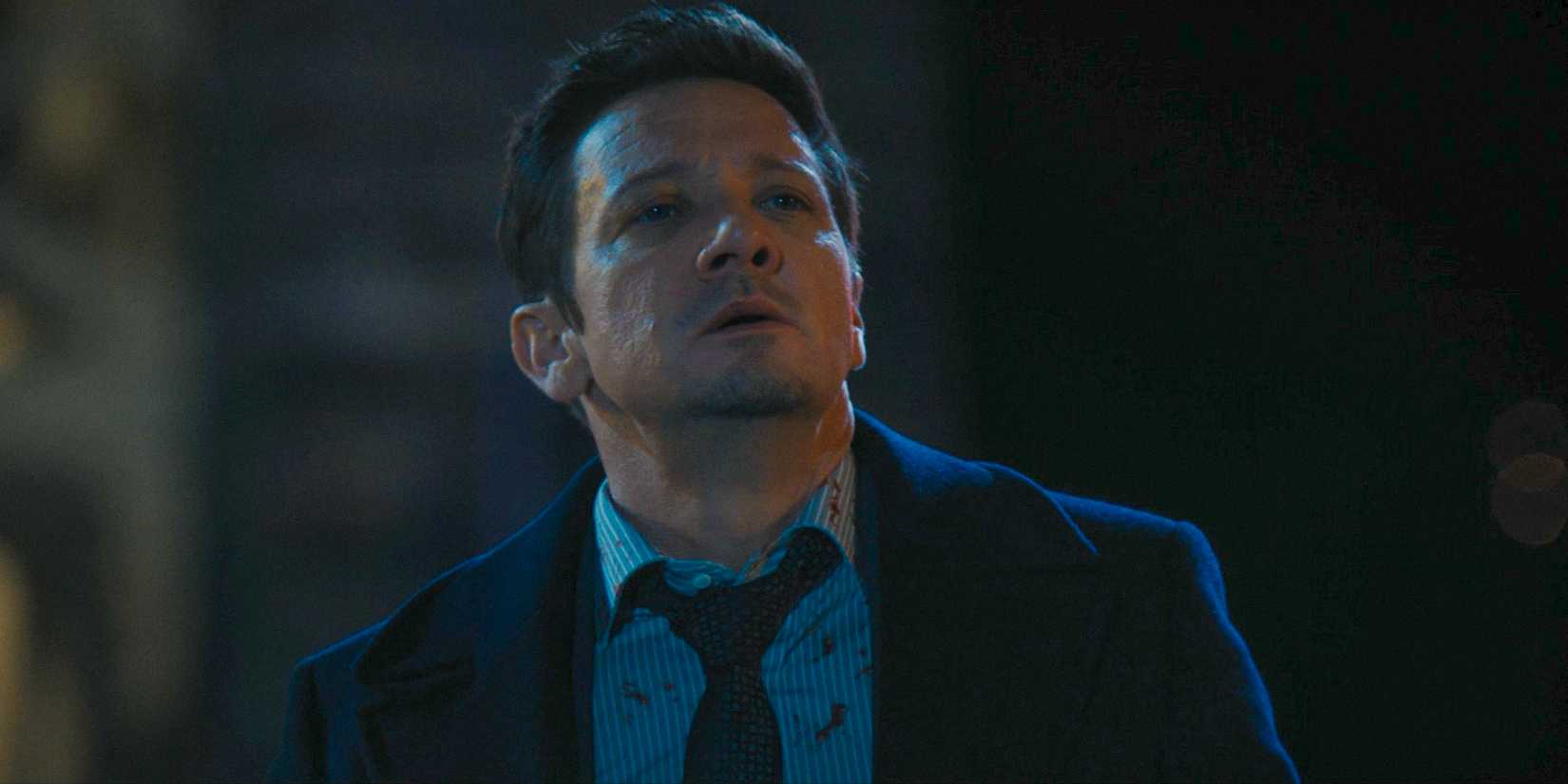 Jeremy Renner as Mike wondering if he still has the capacity for evil in Mayor of Kingstown Season 3 Episode 10