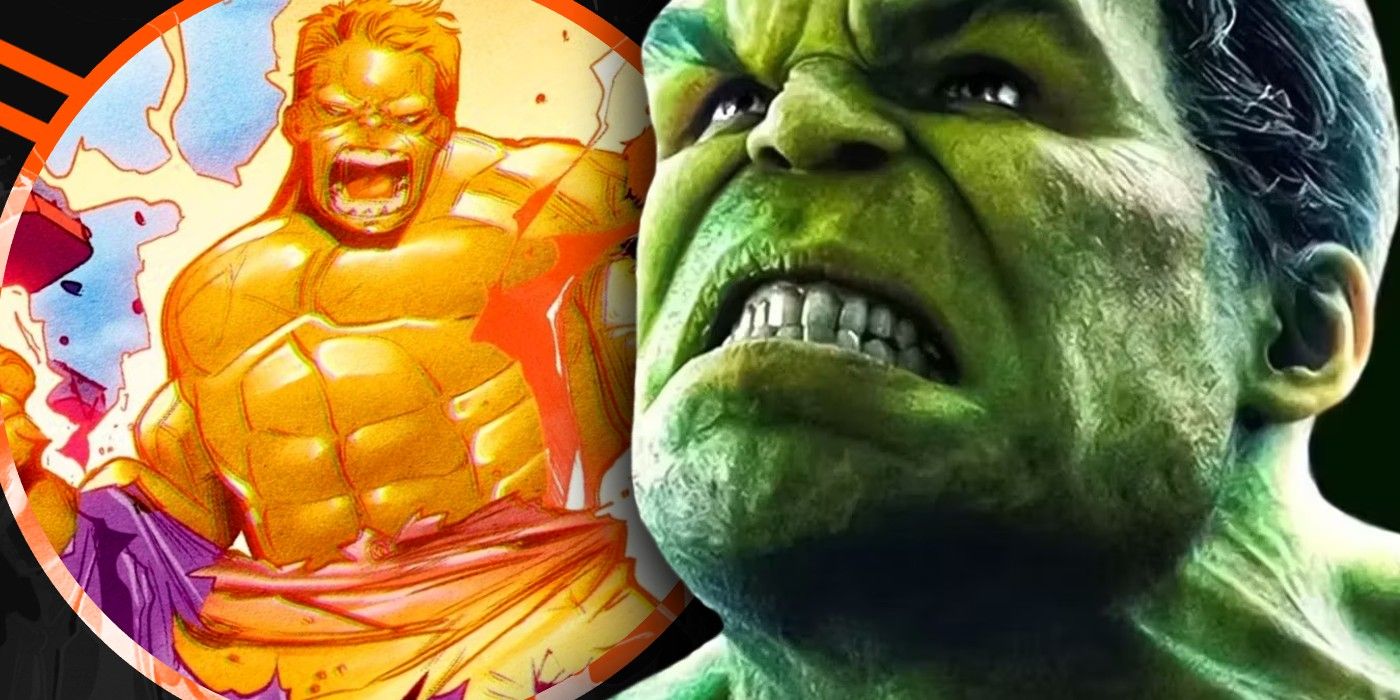 mcu hulk and comic orange hulk