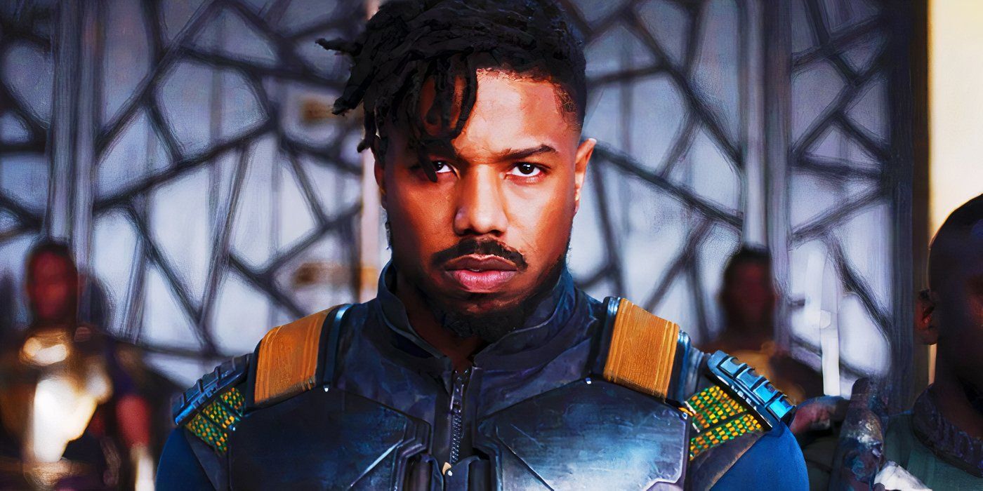 Michael B. Jordan enters Wakanda as Killmonger in Black Panther