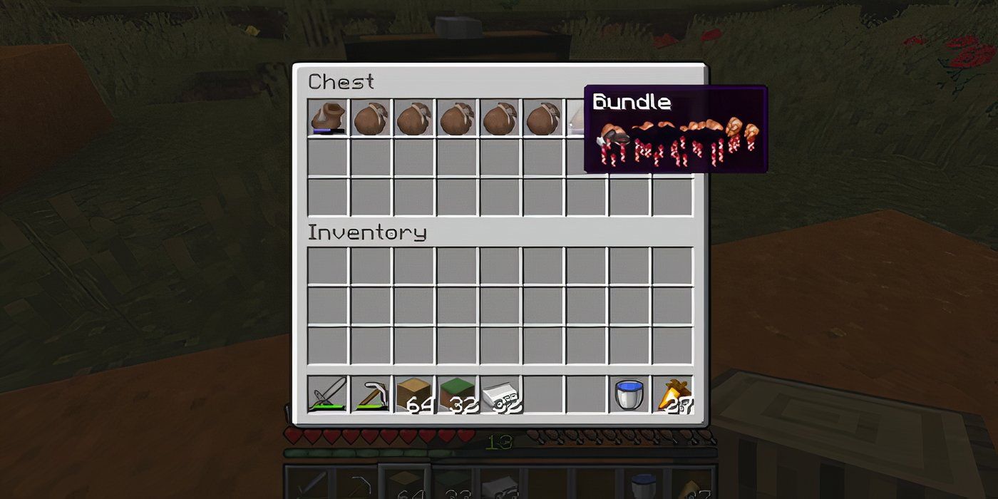 How To Make & Use Bundles In Minecraft