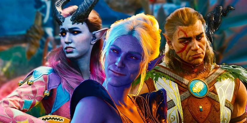Alfira, Minthara, and Halsin in Baldur's Gate 3