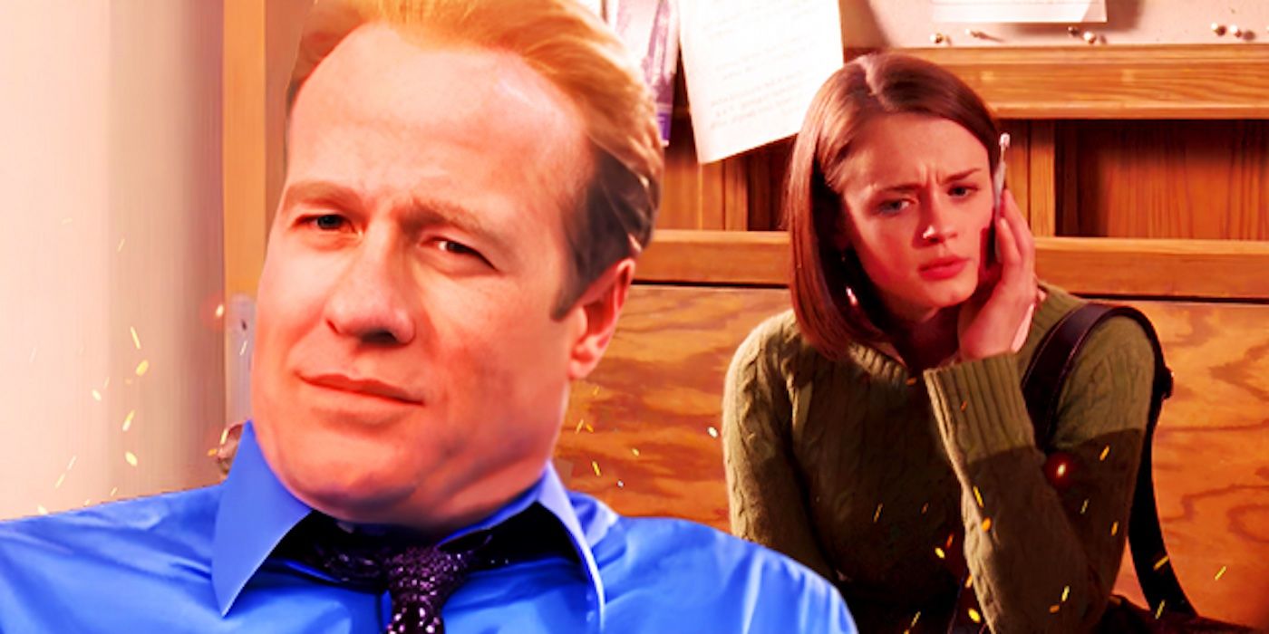 Mitchum and Rory in Gilmore Girls