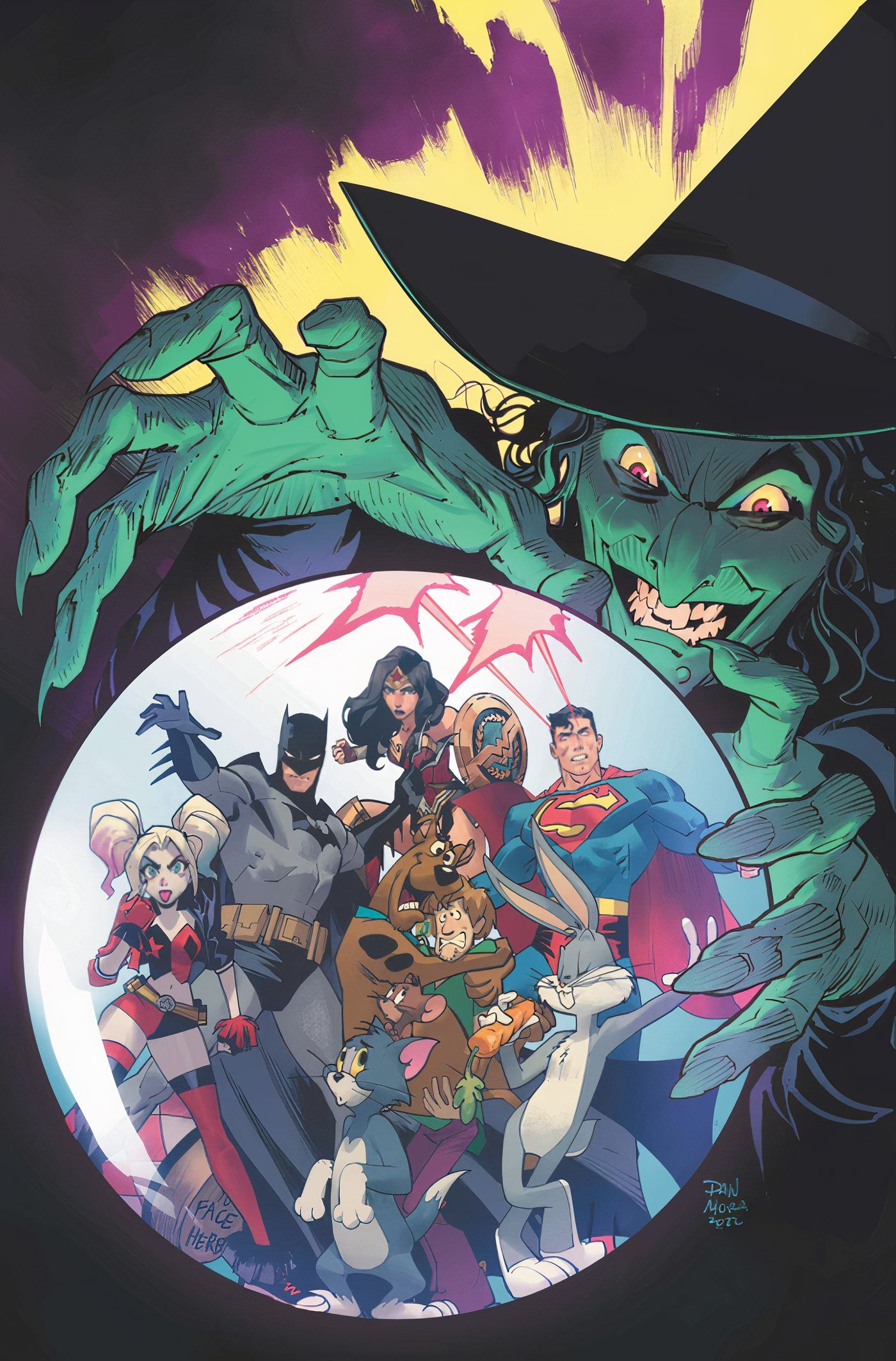 Colisão Multiversus Detectada #2 Batman Superman Mulher Maravilha Scooby Doo Salsicha Rogers Pernalonga Bruxa Má