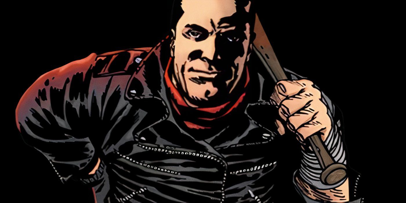 Negan with Lucille in The Walking Dead