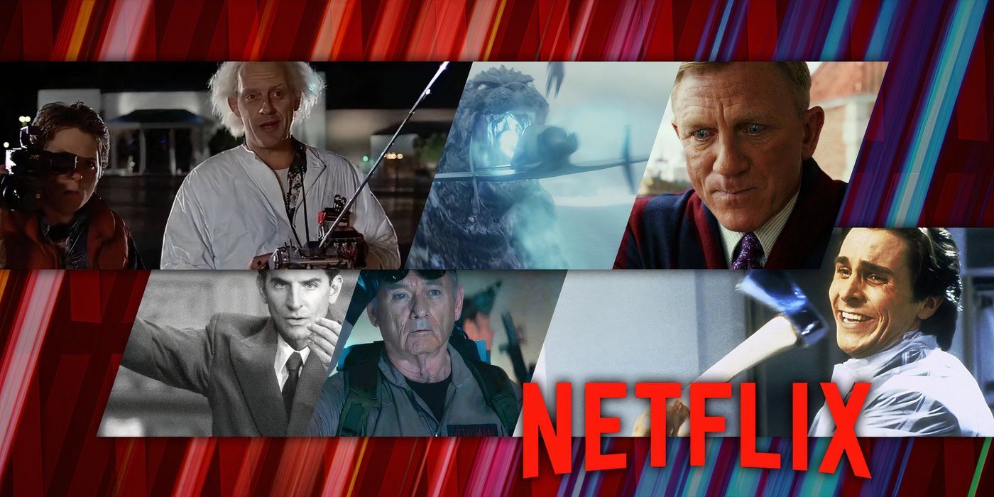 Six of the best movies on Netflix in September 2024 - Back to the Future, Godzilla Minus One, Glass Onion, Maestro, Ghostbusters Frozen Empire, and American Psycho