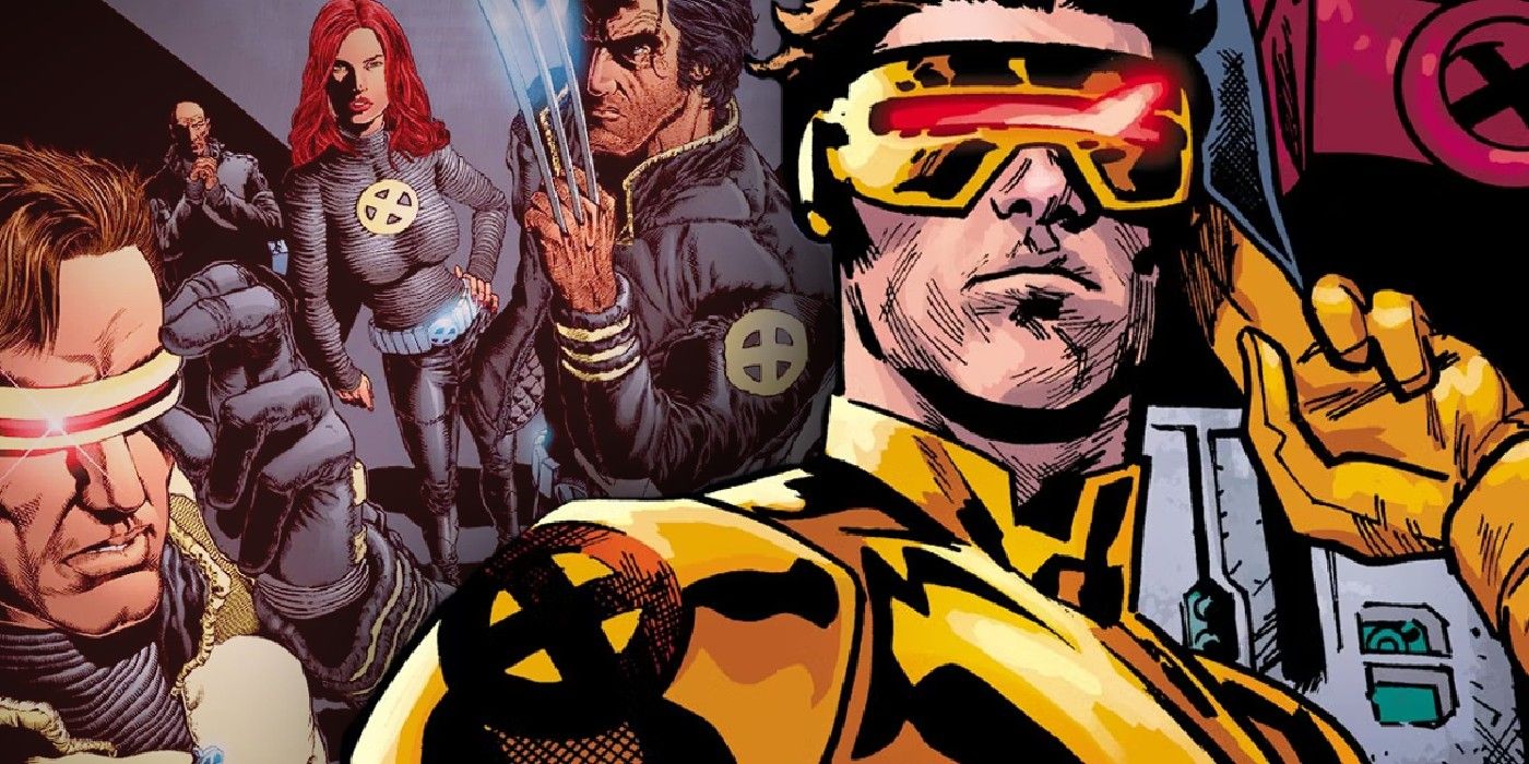 ciclope da nova era com equipe x-men da era morrison