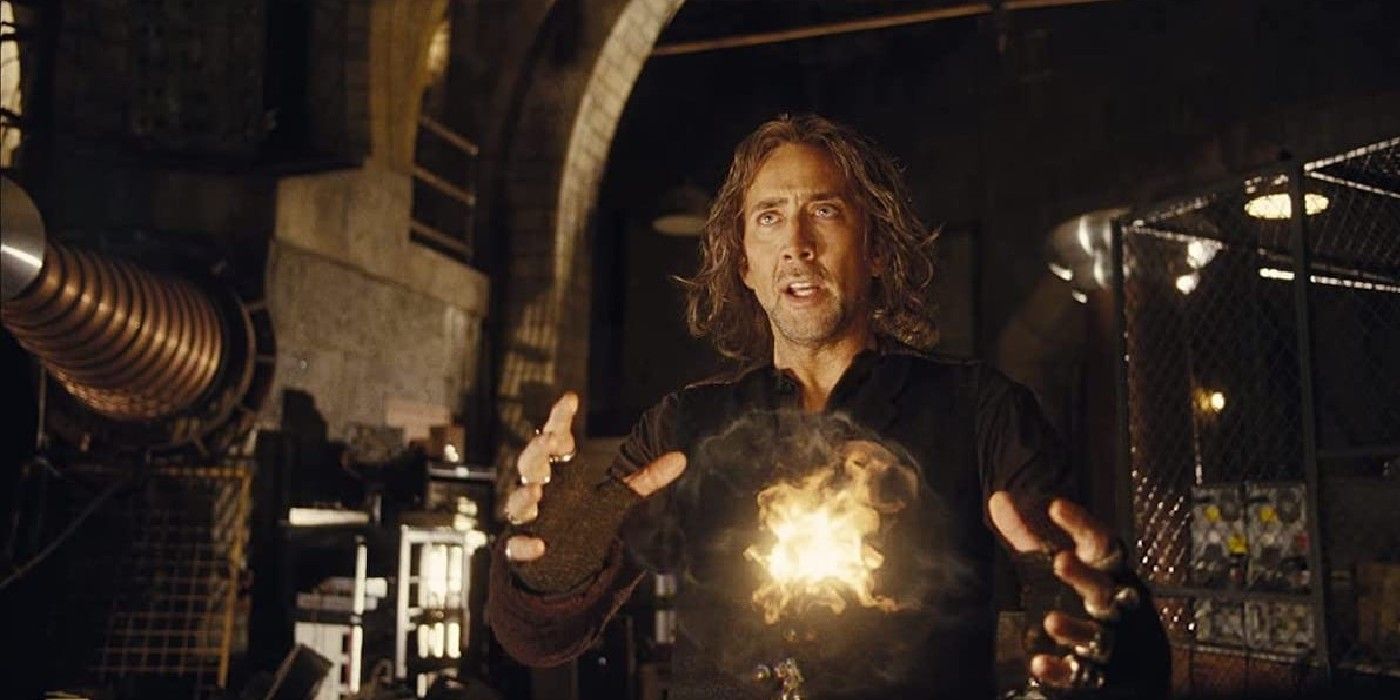 Nicolas Cage as Balthazar in The Sorcerer's Apprentice