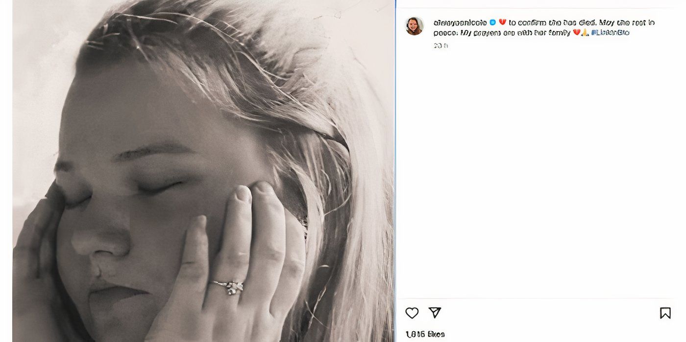 Nicole Nafziger in 90 Day Fiance posts on Instagram about her death