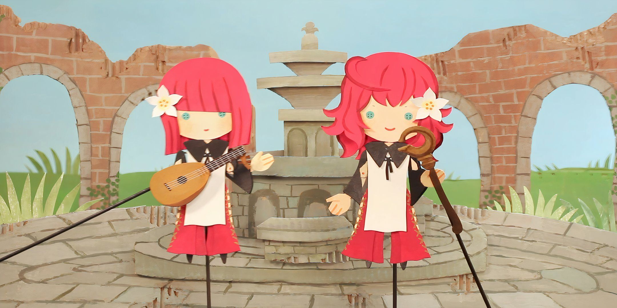 Devola and Popola in the joke ending