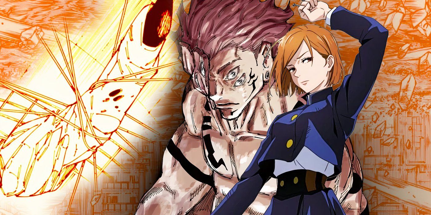 Nobara Kugisaki, Sukuna e seu último dedo formam Jujutsu Kaisen