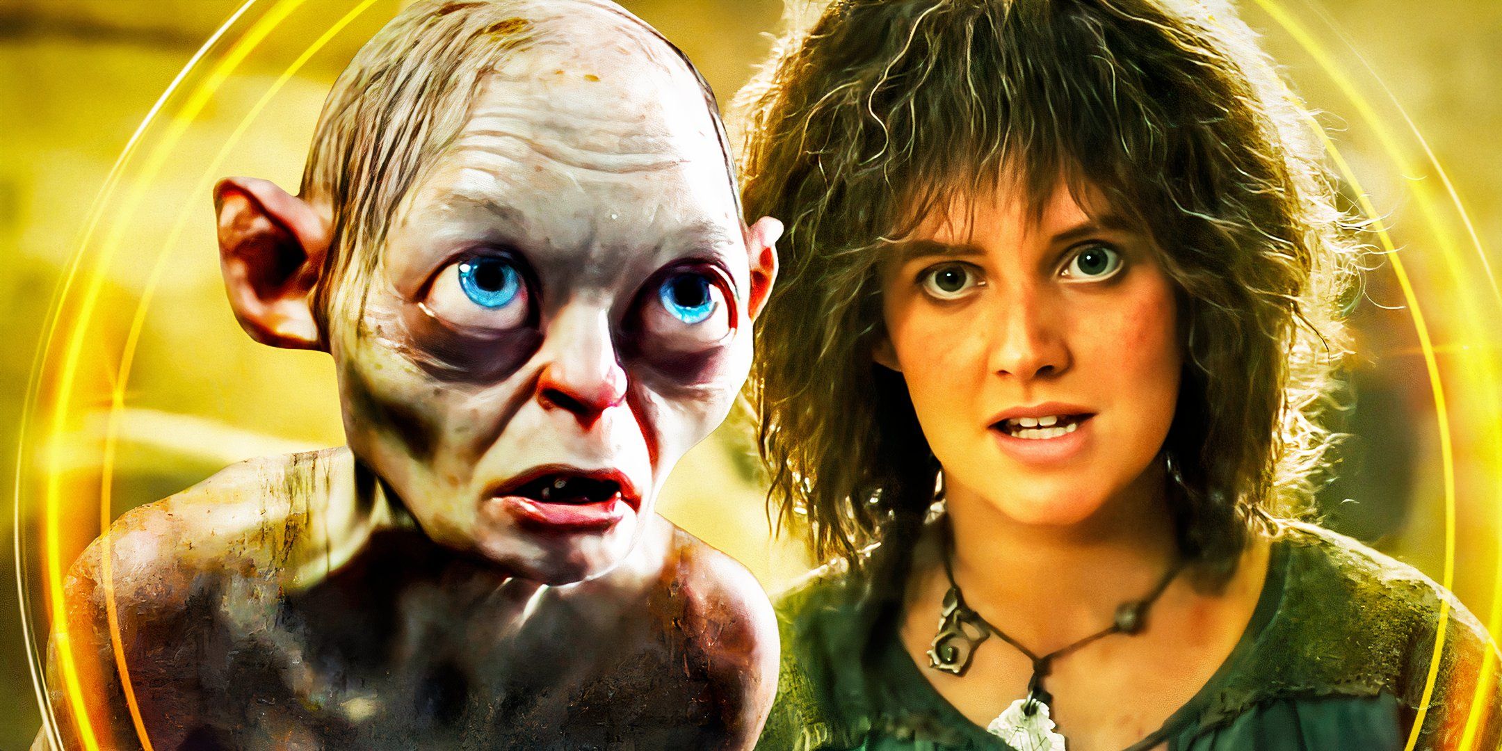 Nori and Gollum from the Lord of the Rings series