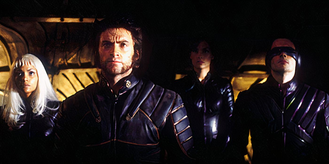 Original X-Men team in 2000