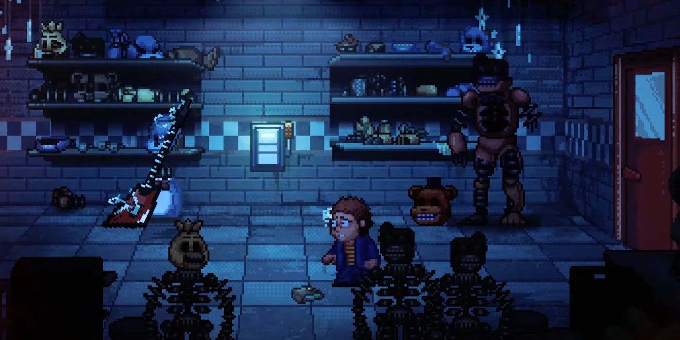 Five Nights At Freddy's: Into The Pit - All Dad Clue Item Locations