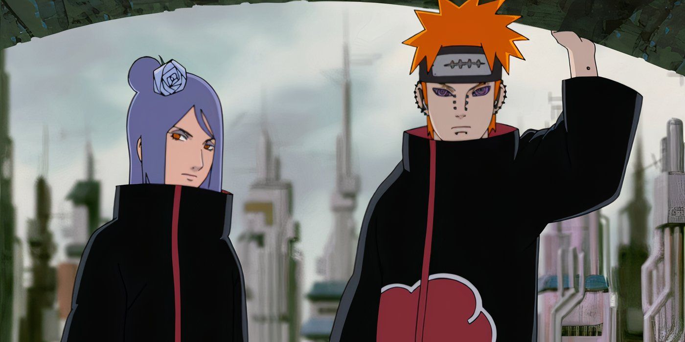 Dor e desaparecimento de Konan Naruto Shippuden