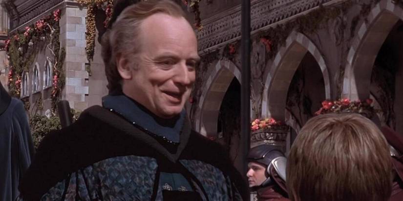 Palpatine in The Phantom Menace, talking to Anakin 