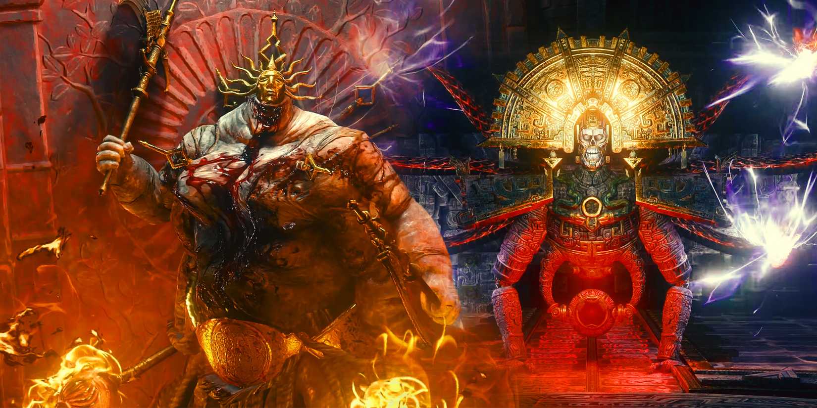 Path of Exile 2 bosses.