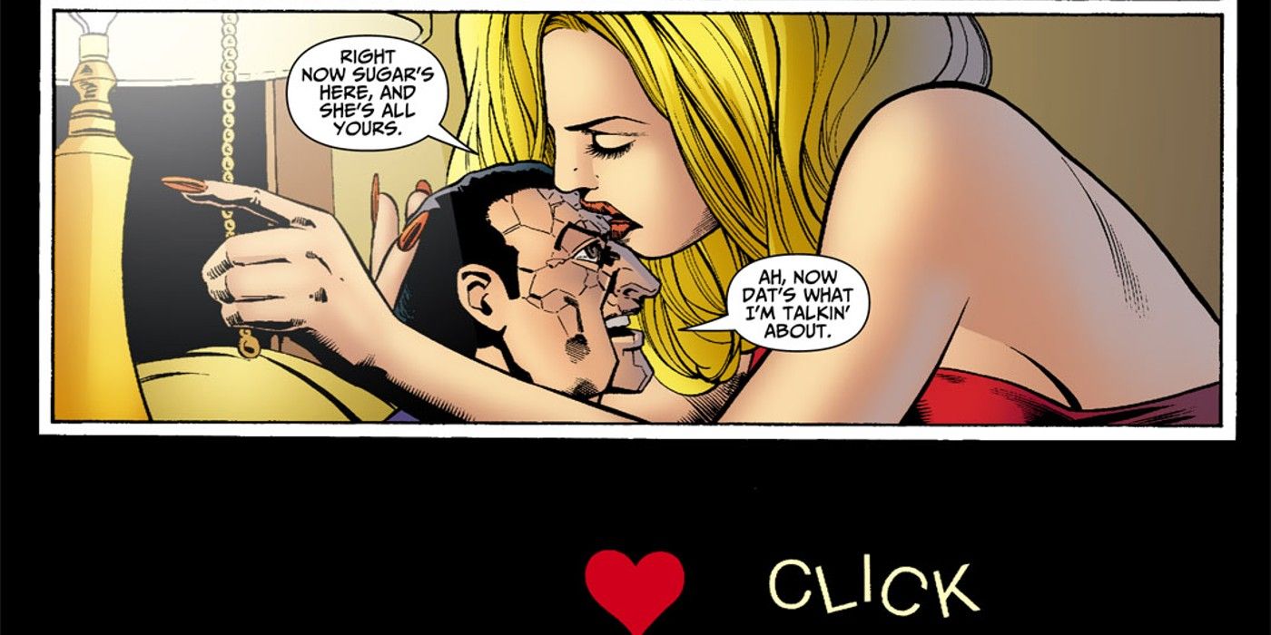 Peyton Riley the Ventriloquist makes love to Scarface after avoiding the Batman in Detective Comics